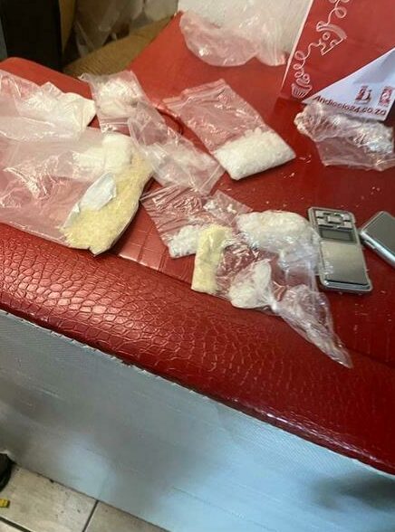 The South African Police Service in Gauteng discover drugs worth R300 000